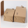 custom corrugated paper factory produce kraft paper tea packing box